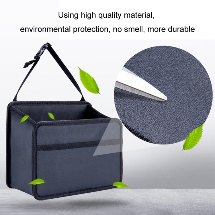 Car Hanging Garbage Bag Multifunctional Folding Storage Box, Model: H615 Oxford Cloth