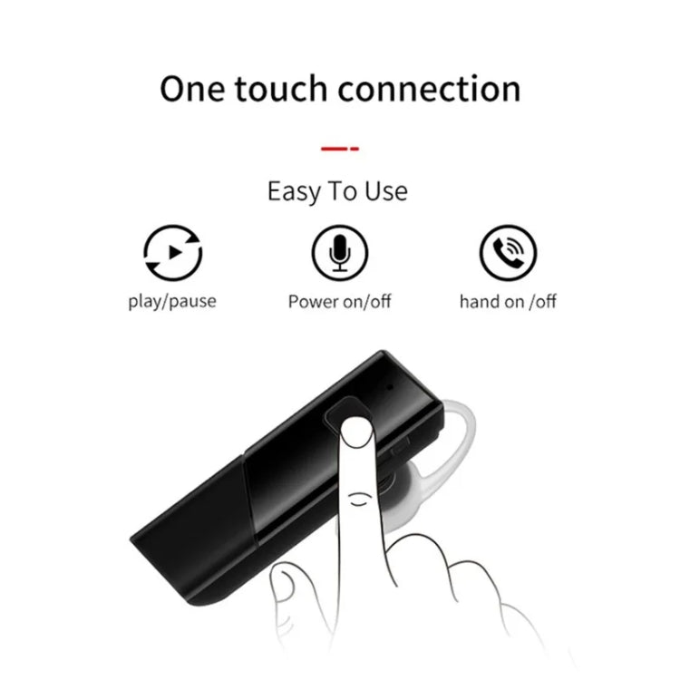 40 Languages Instant Real-Time Translation Smart Wireless BT5.0 Translation Earphone(White)