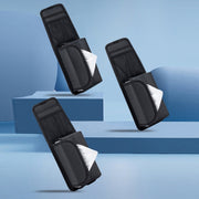 Car Seat Side Storage Hanging Bag Tissue Box, Model: H321 Carbon Fiber Pattern