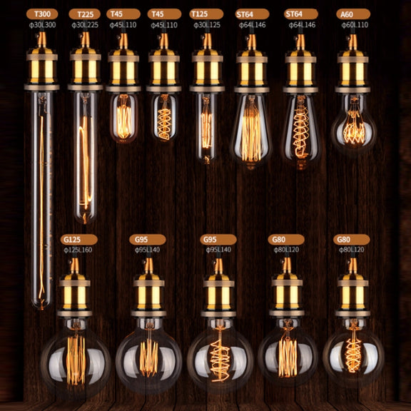 40W E27 Screw LED Dimmable Tungsten Bulb Pet Heating Lamp, Power Source: T45 Winding Wire