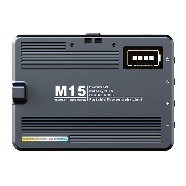 Desiontal M15 3 Color Temperature Rechargeable Pocket Light Mini Photography Light LED Outdoor Shooting Supplementary Light