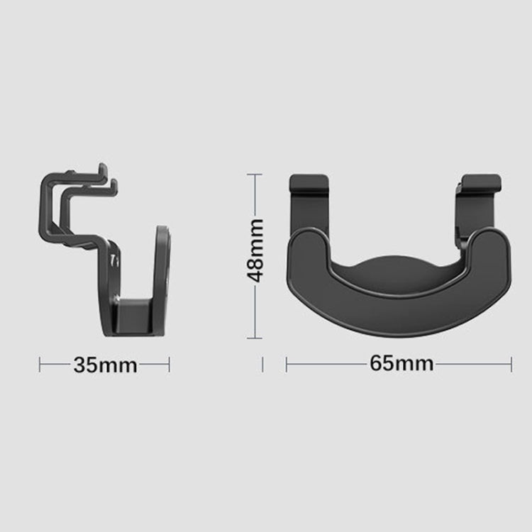 For Tesla Model Y Trunk Seat Button Hook(Black)