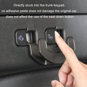 For Tesla Model Y Trunk Seat Button Hook(Black)