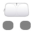 Car Front Windshield Heat Insulation Sun Protection Visor, Specification: Large Front Baffle + 2 Side Baffles - Window Foils & Solar Protection by PMC TechLife | Online Shopping South Africa | PMC TechLife | Buy Now Pay Later Mobicred