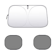 Car Front Windshield Heat Insulation Sun Protection Visor, Specification: Large Front Baffle + 2 Side Baffles