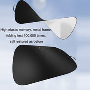 Car Front Windshield Heat Insulation Sun Protection Visor, Specification: Large Front Baffle + 4 Side Baffles