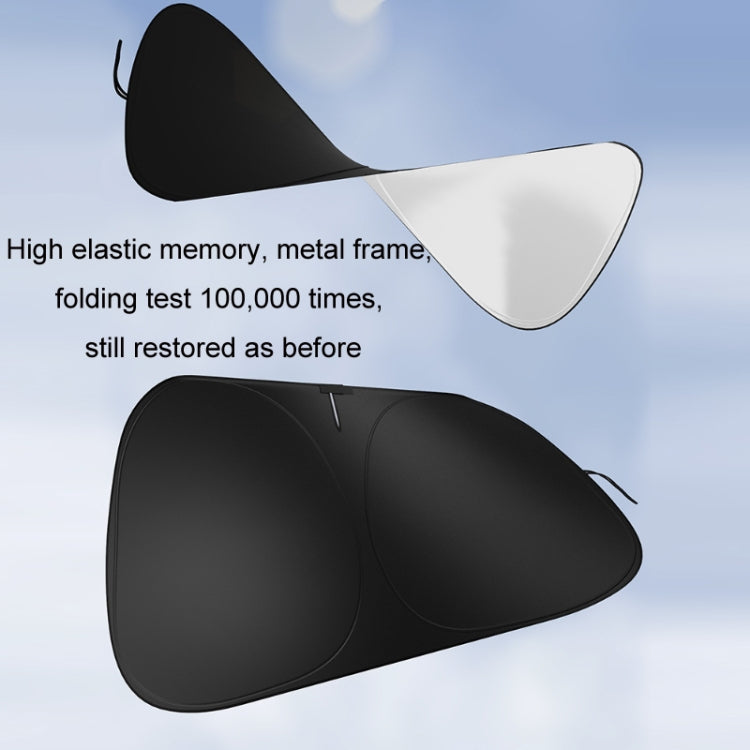 Car Front Windshield Heat Insulation Sun Protection Visor, Specification: Large Front Baffle + 4 Side Baffles