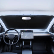 Car Front Windshield Heat Insulation Sun Protection Visor, Specification: Large Front Baffle + 2 Side Baffles