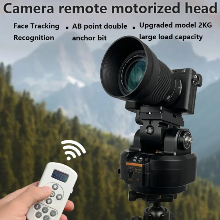 ZIFON YT-2000 Intelligent Electric Gimbal Rocker Panoramic Rotation Face Tracking Cell Phone Camera Live Streaming Artifact(Standard)
