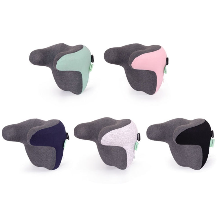 BEWALKER Car Headrest Memory Foam Neck Support Pillow Car Seat Cervical Cushion(Grey)