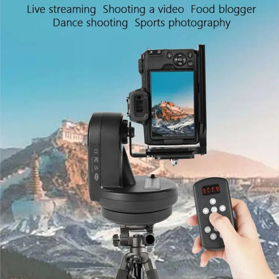 Desiontal YT-800 Cell Phone Camera Remote Control Gimbal 360 Rotation Panoramic Shooting Stabilizer(Standard)