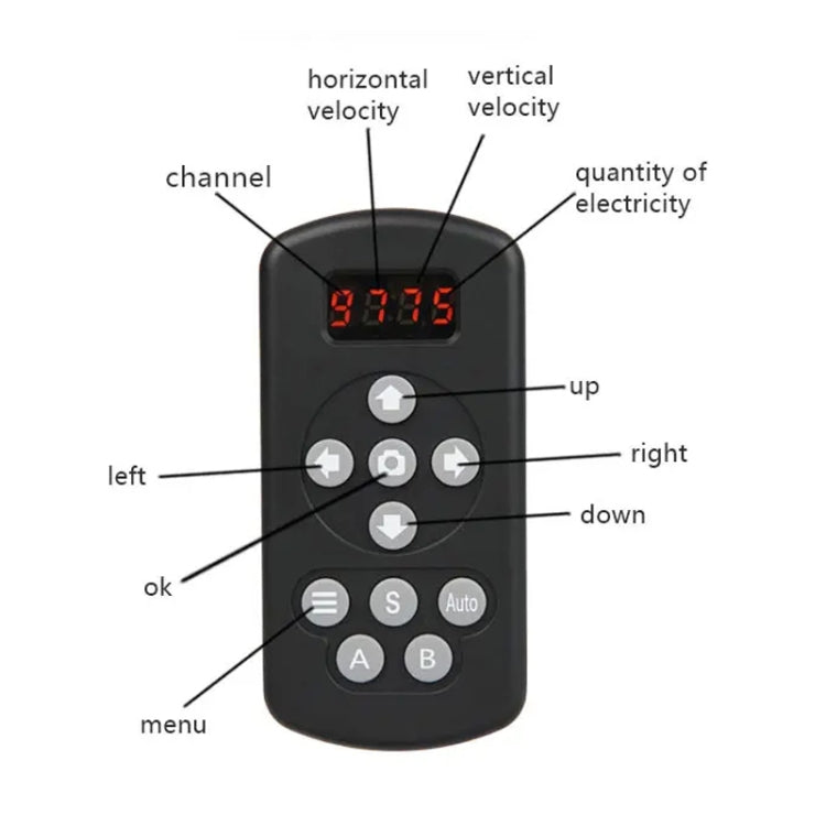 Desiontal YT-800 Cell Phone Camera Remote Control Gimbal 360 Rotation Panoramic Shooting Stabilizer(Standard)