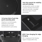 Desiontal YT-800 Cell Phone Camera Remote Control Gimbal 360 Rotation Panoramic Shooting Stabilizer(Standard)
