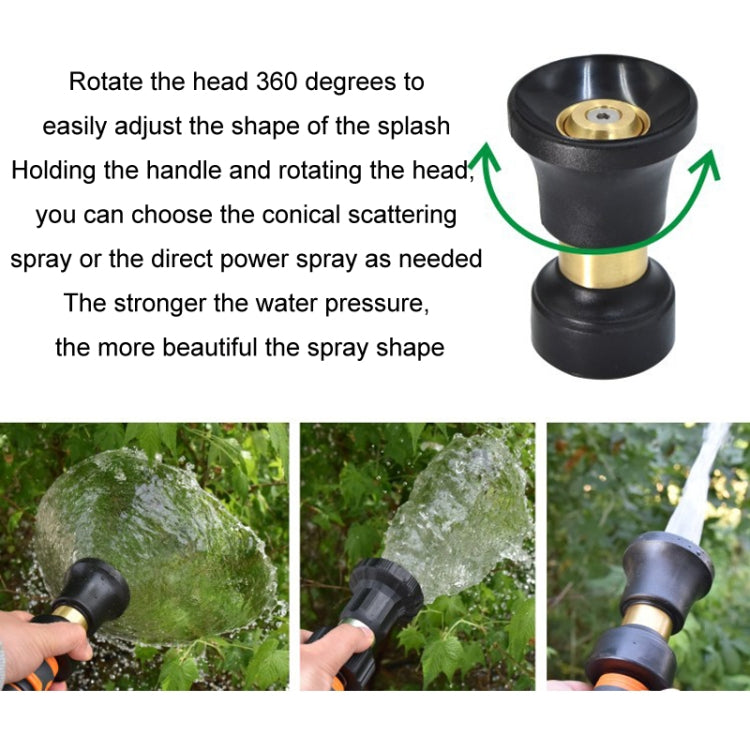 Metal Garden Watering Car Wash High Flow Nozzle(American Style)