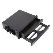 Car Audio Modified Multi-purpose Storage Box Cup Holder(Double-layer Box)