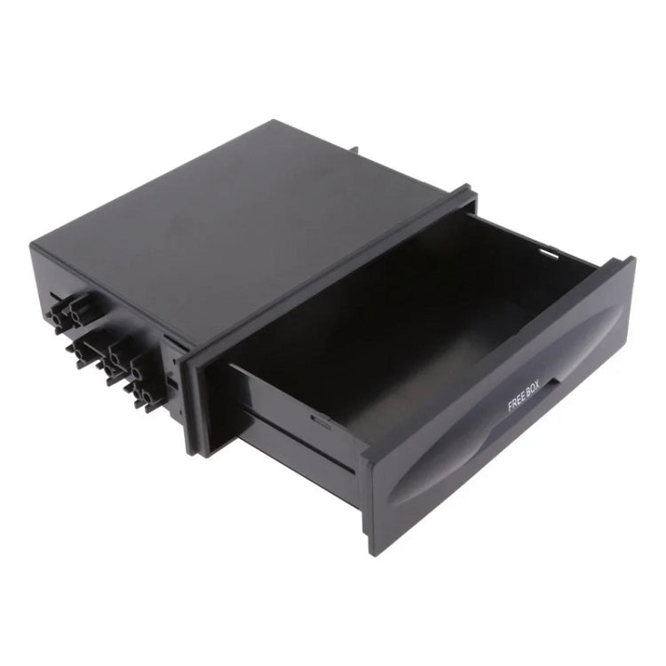 Car Audio Modified Multi-purpose Storage Box Cup Holder(Single-layer Box)