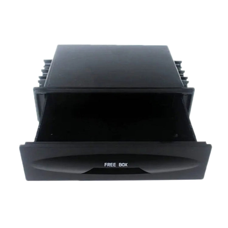 Car Audio Modified Multi-purpose Storage Box Cup Holder(Single-layer Box)