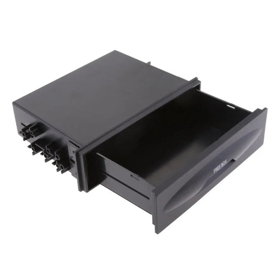 Car Audio Modified Multi-purpose Storage Box Cup Holder(Single-layer Box)