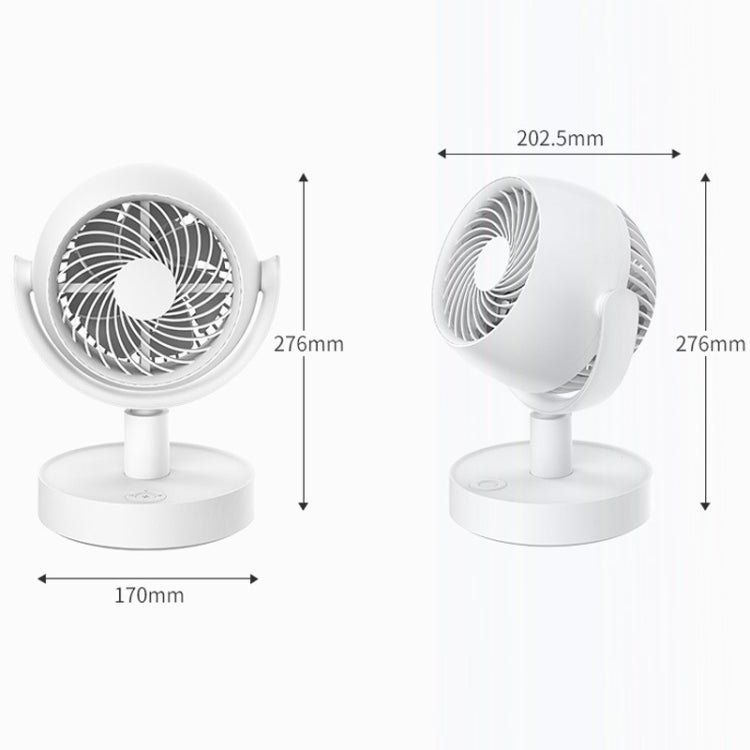 Desktop Air Circulation Fan Household Office Compact Mute Electrical Fan, Style: USB Plug In