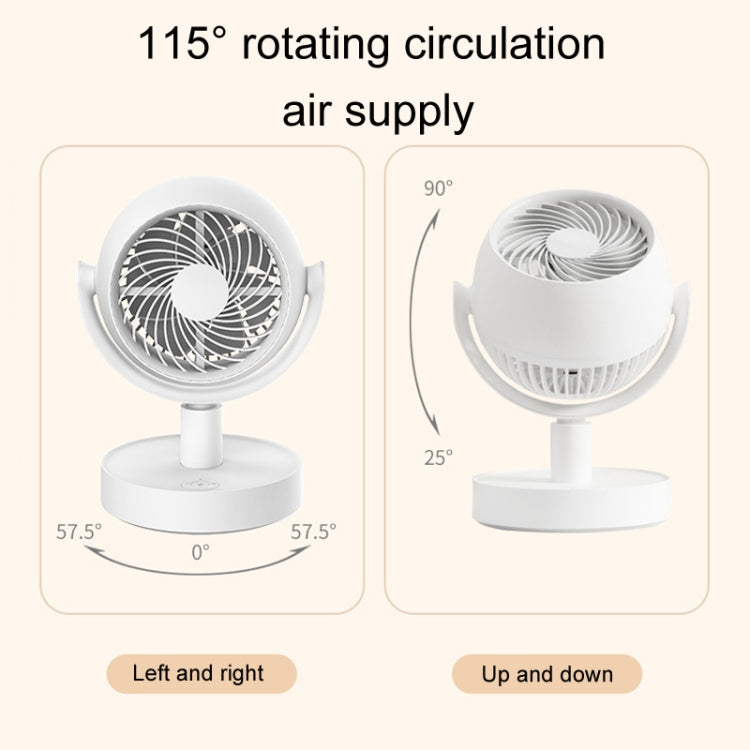 Desktop Air Circulation Fan Household Office Compact Mute Electrical Fan, Style: USB Plug In