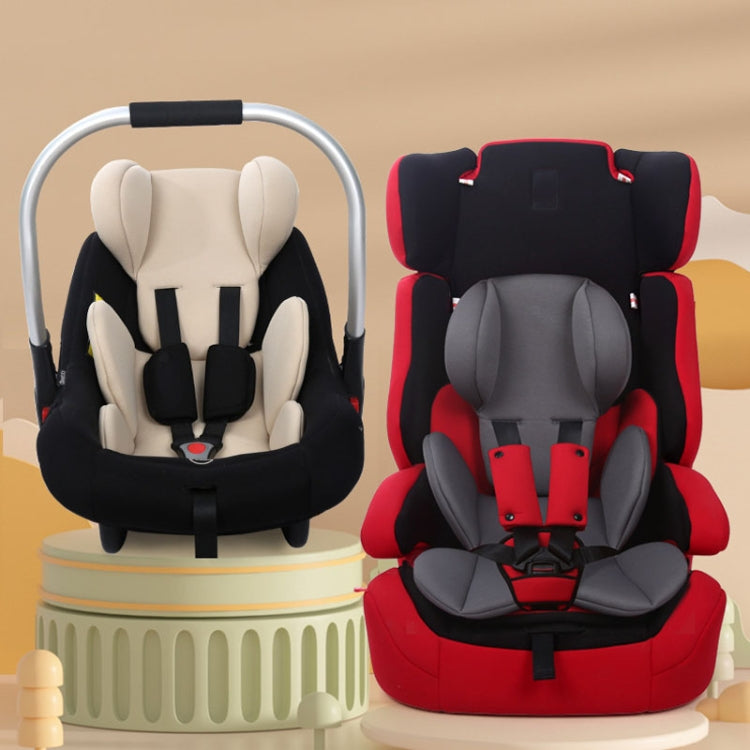 Infant Safety Seat Cushion Four Seasons Universal Stroller Lumbar Protection Pads(Grey)