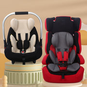 Infant Safety Seat Cushion Four Seasons Universal Stroller Lumbar Protection Pads(Black)