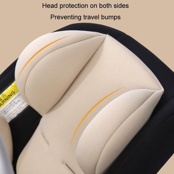 Infant Safety Seat Cushion Four Seasons Universal Stroller Lumbar Protection Pads(Grey)