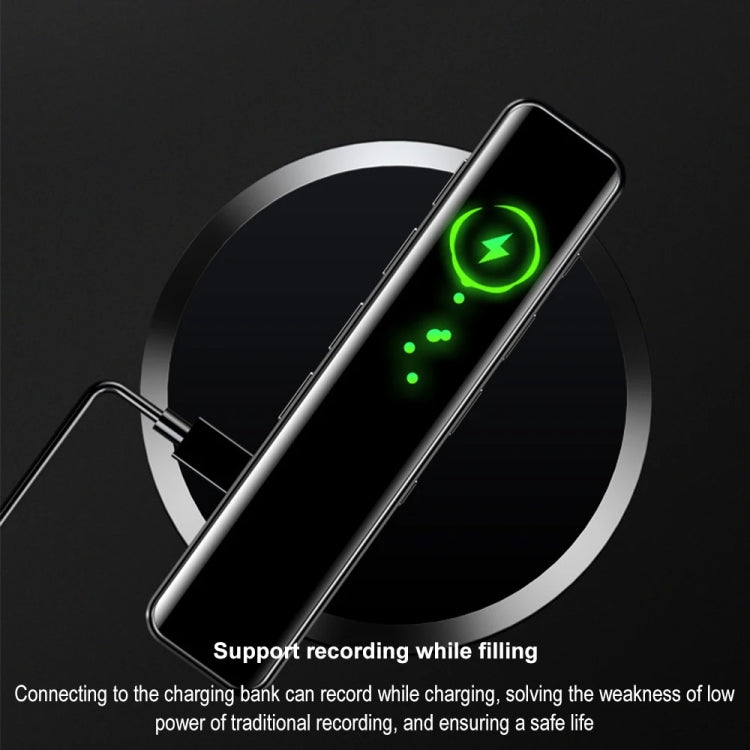 G1 0.96-Inch IPS Color Screen HD Smart Mini Noise Reduction Timer Recorder, Capacity: 16GB