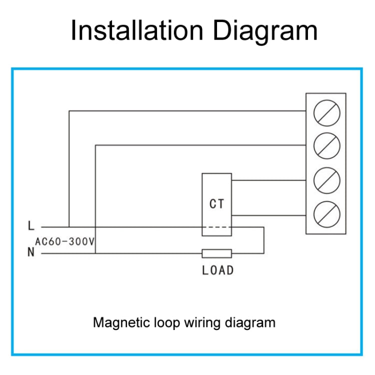 SINOTIMER SPM005 AC Digital Display Voltage Current Power Electricity Multifunctional Monitoring Meter, Specification: 100A