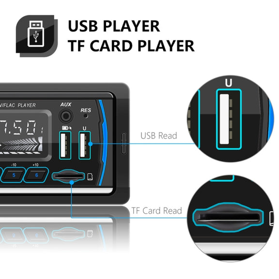 Dual USB Car DAB Digital U Disk Card Bluetooth Radio MP3 Player(SWM-M4)