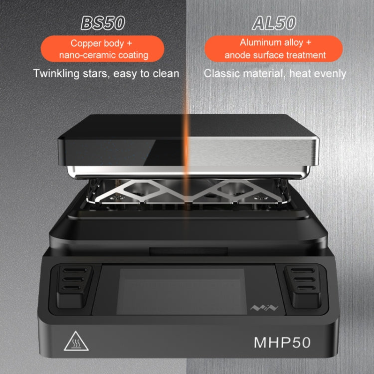MINIWARE MHP50 Support PD/DC Power Supply 150W High Power Mini Thermostat Heating Station, Model: A5