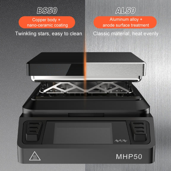 MINIWARE MHP50 Support PD/DC Power Supply 150W High Power Mini Thermostat Heating Station, Model: A5
