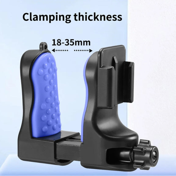 Motorcycle Helmet Chin Clamp Mount for GoPro Hero Series DJI Osmo Action, SJCAM Cameras, Spec: Set 1