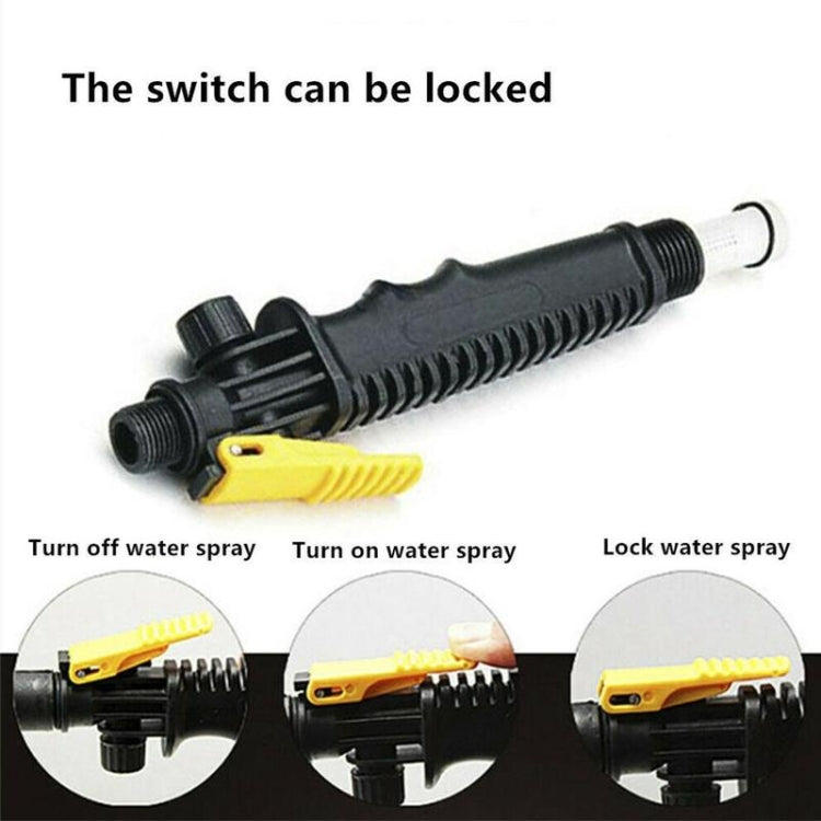 Car Wash Brush Head Soft Bristle Long Handle Brush Spray Foam Bottle Set(3 In 1)
