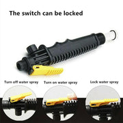 Car Wash Brush Head Soft Bristle Long Handle Brush Spray Foam Bottle Set(3 In 1)