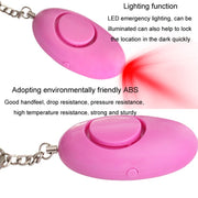 LED Flashing Alarm Anti Loss And Wolfproof Device Women Defense Emergency Caller(Black)