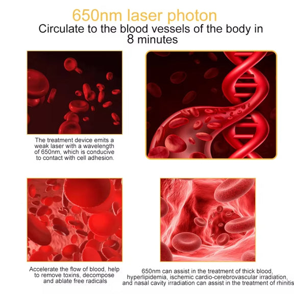 650nm Ear Laser Canal Irradiation Physiotherapy Instrument for Tympanitis Tinnitus Sudden Deafness