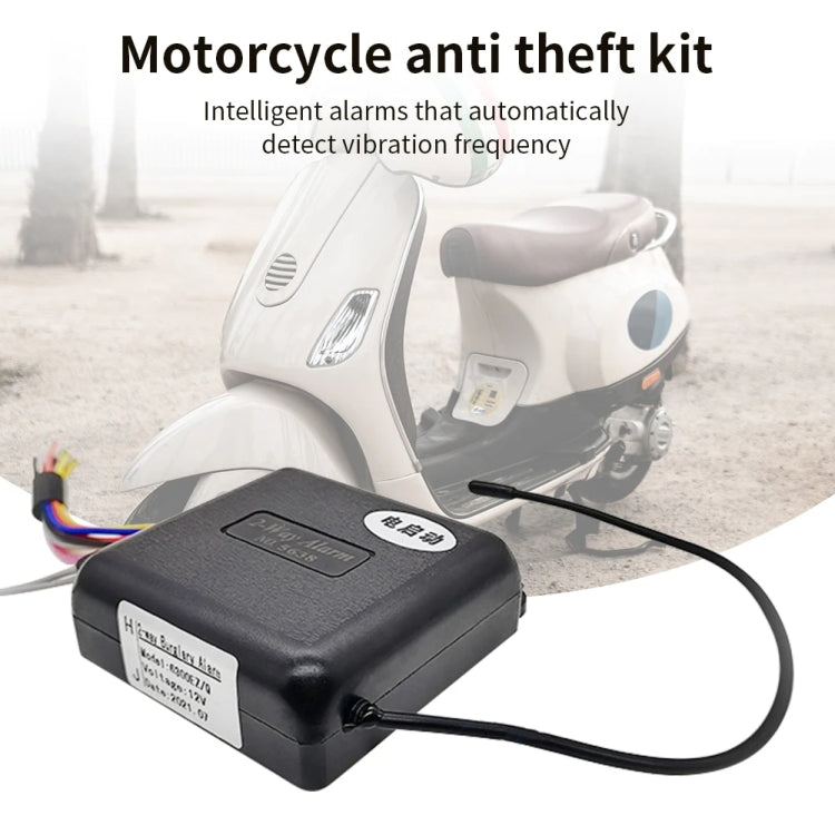 Two-Way Dual Remote Control Vibration Motorcycle Anti-Theft Device(YL-B011)