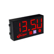 Compact LED Digital Display Time Voltmeter, Specification: 3 in 1 Red - Electrical Instruments by PMC TechLife | Online Shopping South Africa | PMC TechLife | Buy Now Pay Later Mobicred