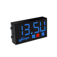 Compact LED Digital Display Time Voltmeter, Specification: 3 in 1 Blue - Electrical Instruments by PMC TechLife | Online Shopping South Africa | PMC TechLife | Buy Now Pay Later Mobicred