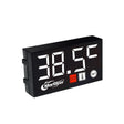 Compact LED Digital Display Time Voltmeter, Specification: 2 in 1 Temperature White - free shipping - PMC TechLife - Order now!