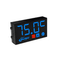Compact LED Digital Display Time Voltmeter, Specification: 2 in 1 Water Temperature Blue - Electrical Instruments by PMC TechLife | Online Shopping South Africa | PMC TechLife | Buy Now Pay Later Mobicred