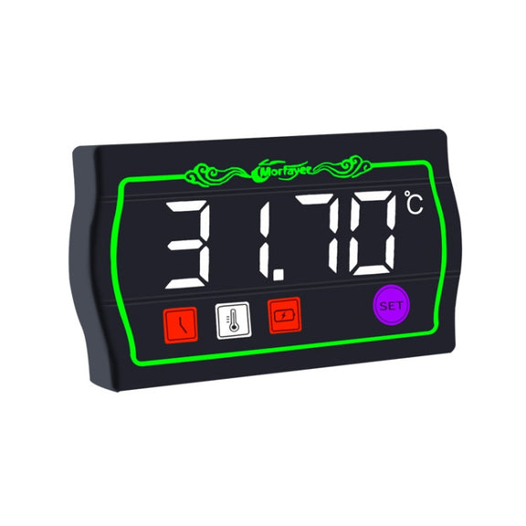 4 in 1 Ambient Temperature Gauge Morfayer Locomotive Intelligent Multi-function Tachometer