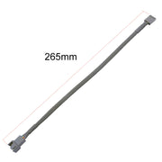 0.27m Computer PWM Temperature Control Cooling Fan Extension Cable Chassis HUB Connector(1 In 1)