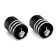 2pcs Auto Tire Laser Skull Valve Cap - Tire Valve Caps by PMC TechLife | Online Shopping South Africa | PMC TechLife | Buy Now Pay Later Mobicred