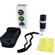 7 x 18 Mini Monoculars Telescope for Hunting Golf Hiking Bird Watching, Spec: Crosshairs