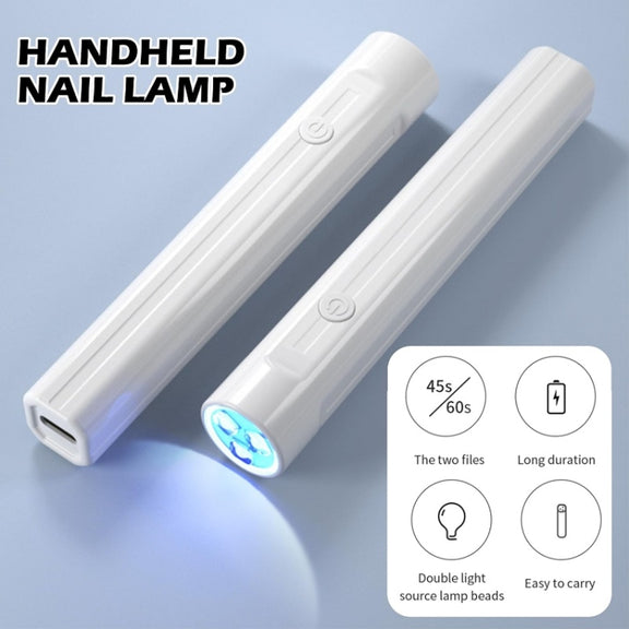 Small Portable Handheld Nail Polish Light Therapy Machine, Model: Rechargeable