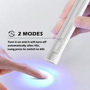 Small Portable Handheld Nail Polish Light Therapy Machine, Model: Rechargeable