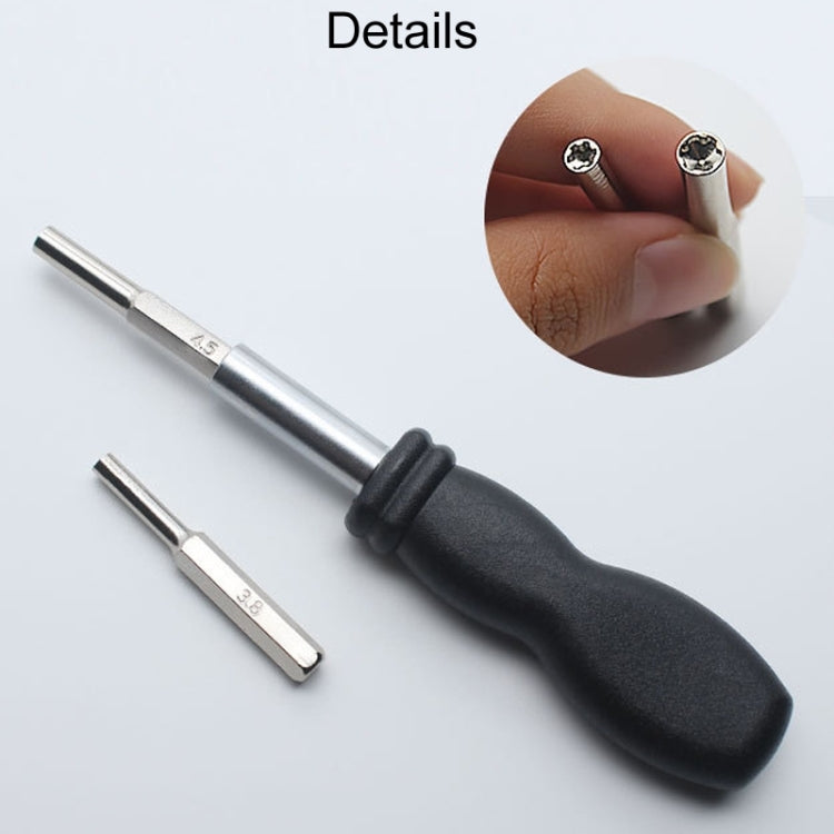 For N64/NGC/SFC Game Console Disassembly Hardware Tools Screwdriver Accessories, Model: 4.5mm Sleeve