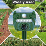 Outdoor Solar Animal Driving Device Ultrasonic Water-resistant Infrared Sensor